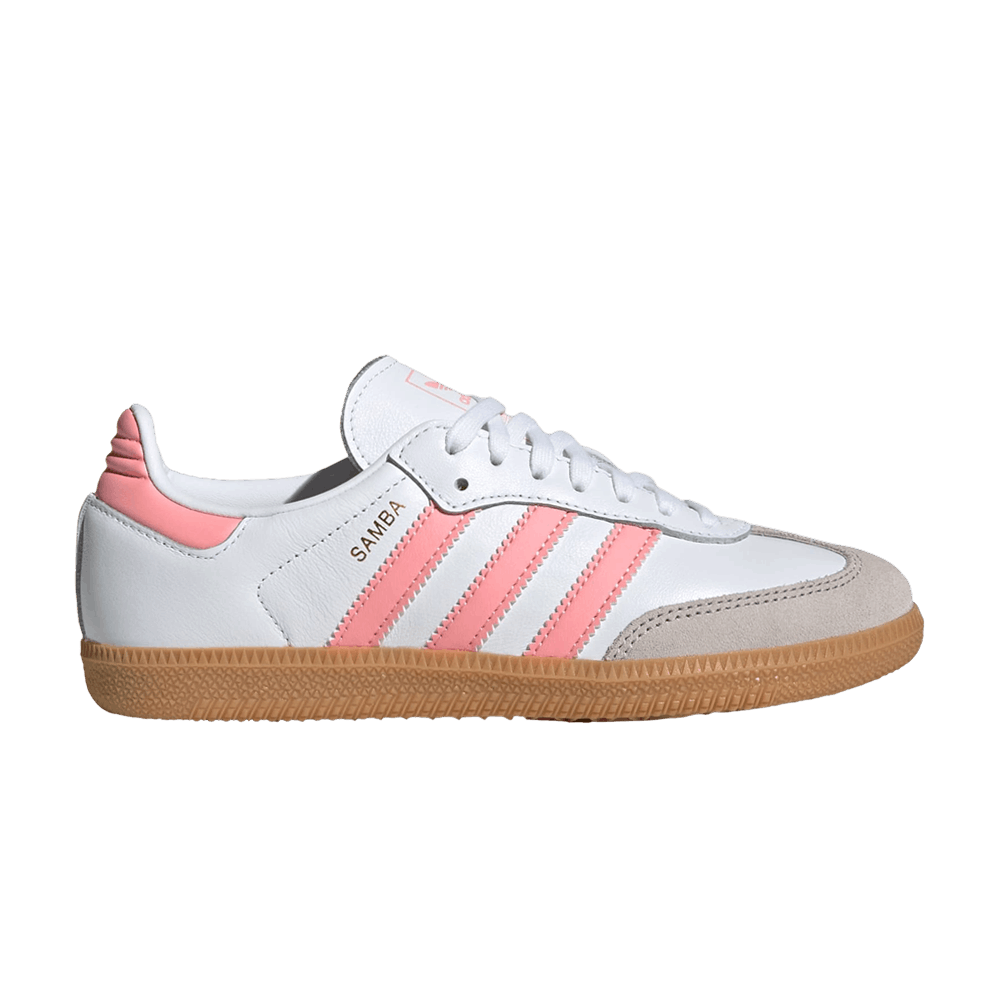 Adidas Samba OG J White Semi Pink Spark
