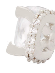 square-cut stud earrings