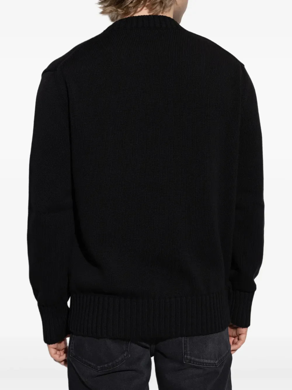 logo-print sweater