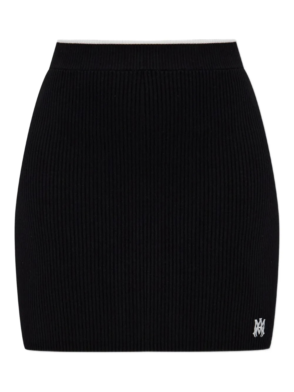 ribbed mini skirt