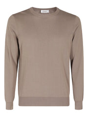 fine-knit jumper