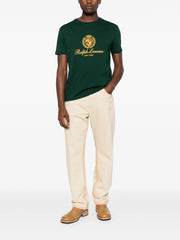 crest-embroidered T-Shirt