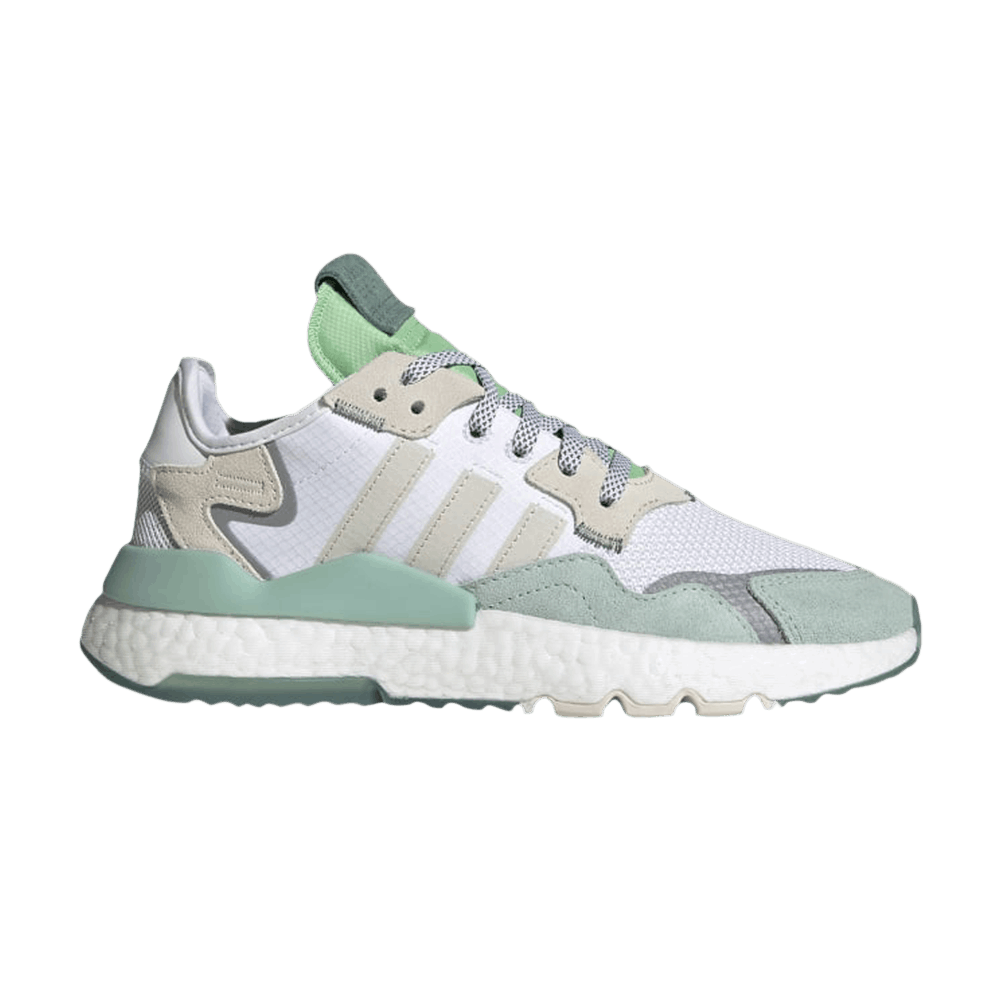 Adidas Wmns Nite Jogger 'White Aluminum'