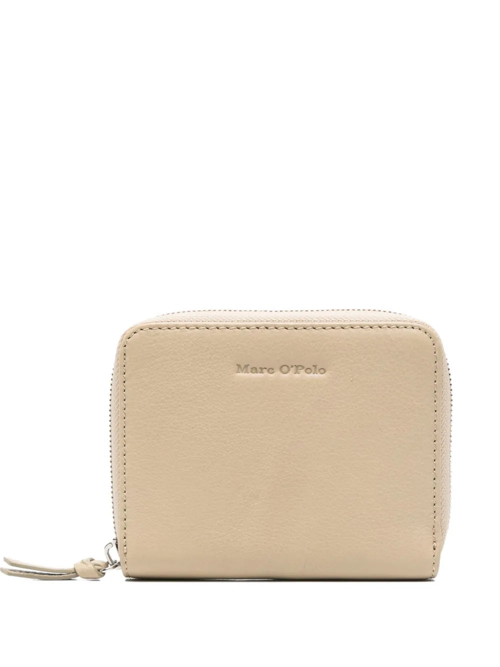 zip-around leather wallet
