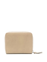 zip-around leather wallet