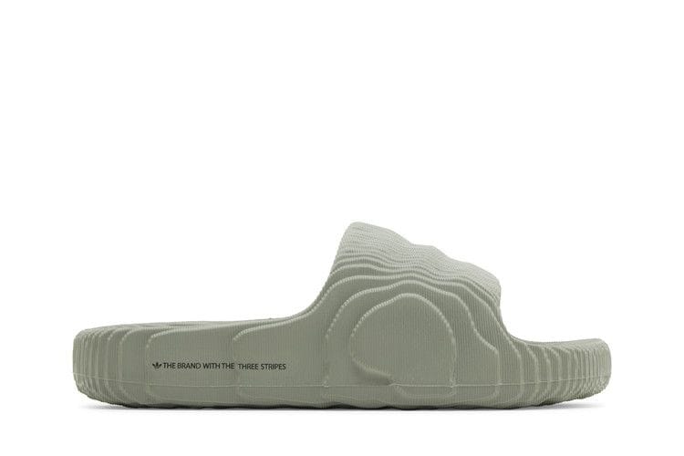 Adidas Wmns Adilette 22 Slides 'Silver Green'