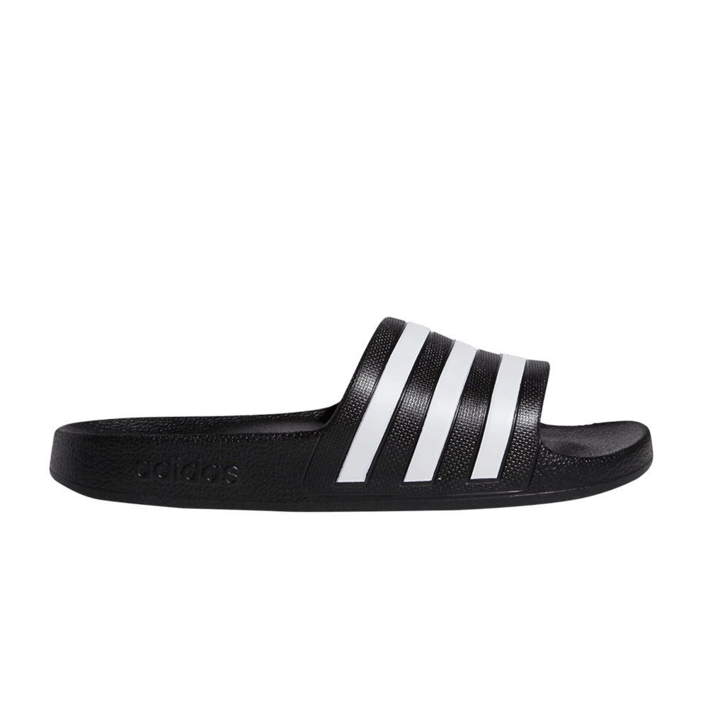 Adidas Wmns Adilette Aqua Slides 'Black White'