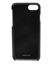 iPhone 7 embossed logo-plaque phone case