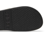 Adidas Adilette Aqua Slides Black Gold Metallic