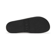 Adidas Adilette Aqua Slides Black Gold Metallic