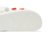 Adidas Adilette Sandal 4.0 White Scarlet True Orange