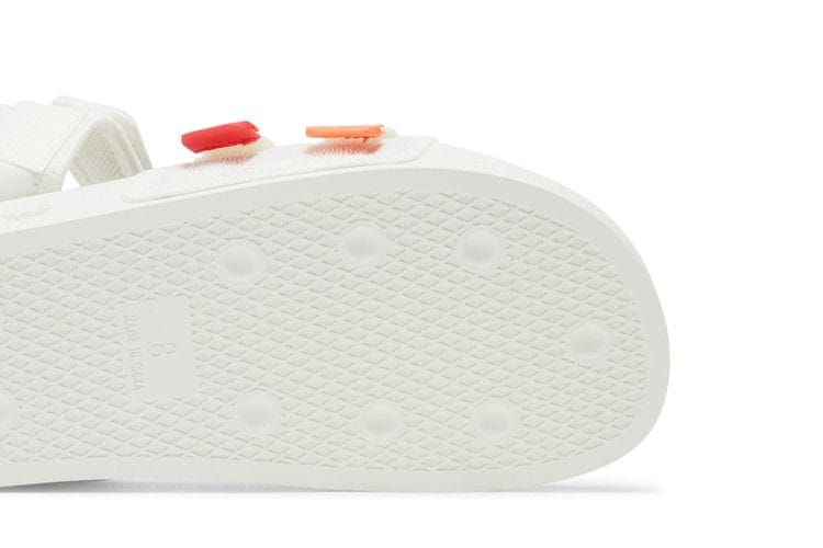 Adidas Adilette Sandal 4.0 White Scarlet True Orange