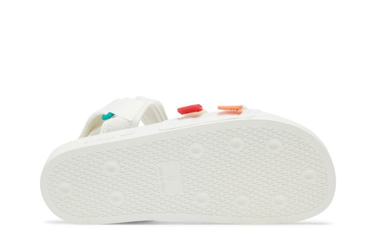 Adidas Adilette Sandal 4.0 White Scarlet True Orange