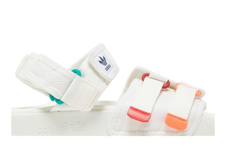 Adidas Adilette Sandal 4.0 White Scarlet True Orange