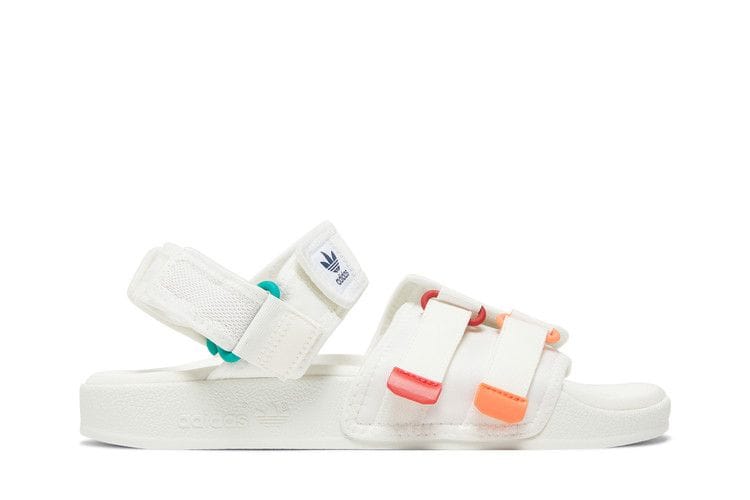 Adidas Adilette Sandal 4.0 White Scarlet True Orange