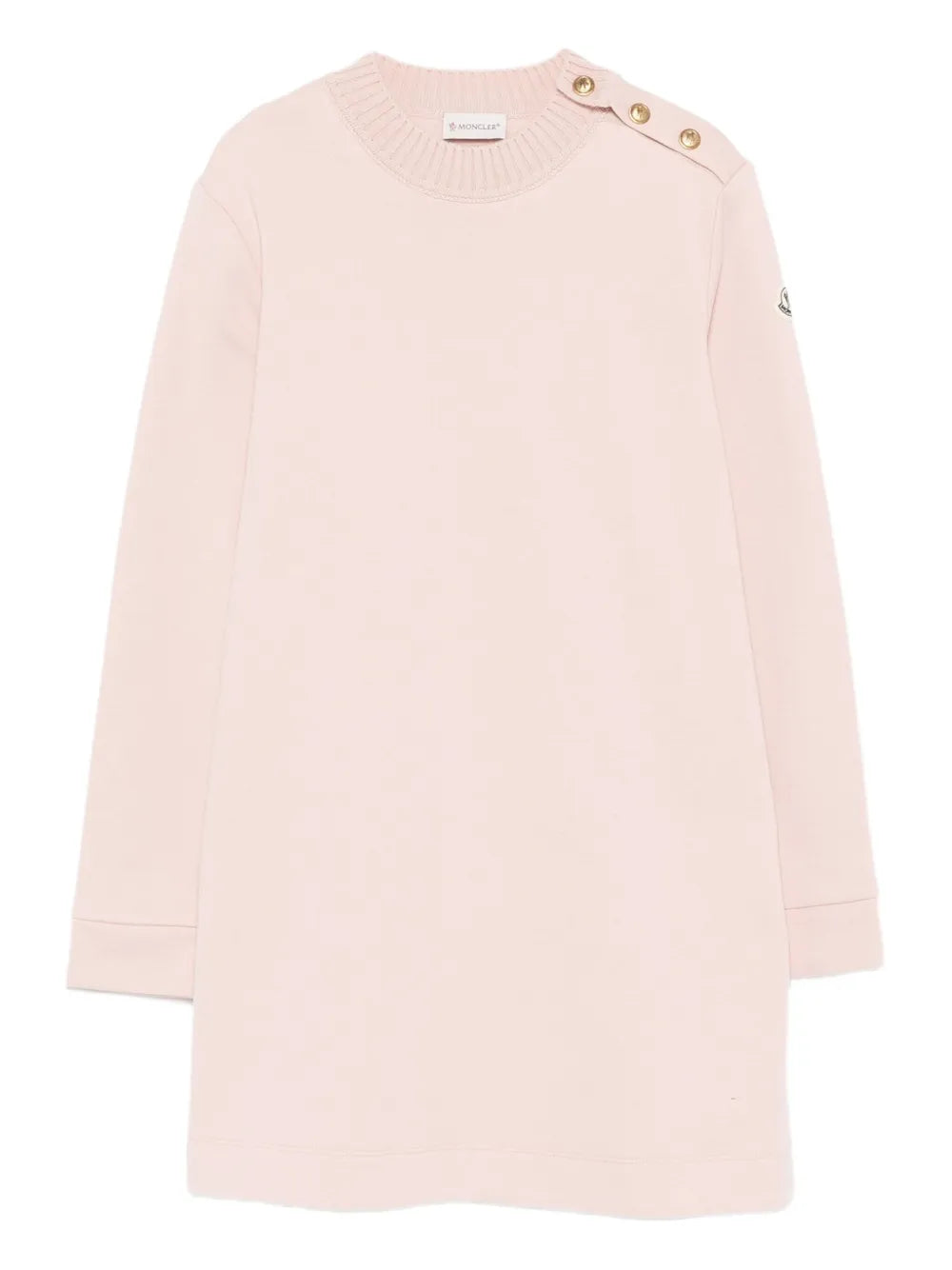 logo-patch dress