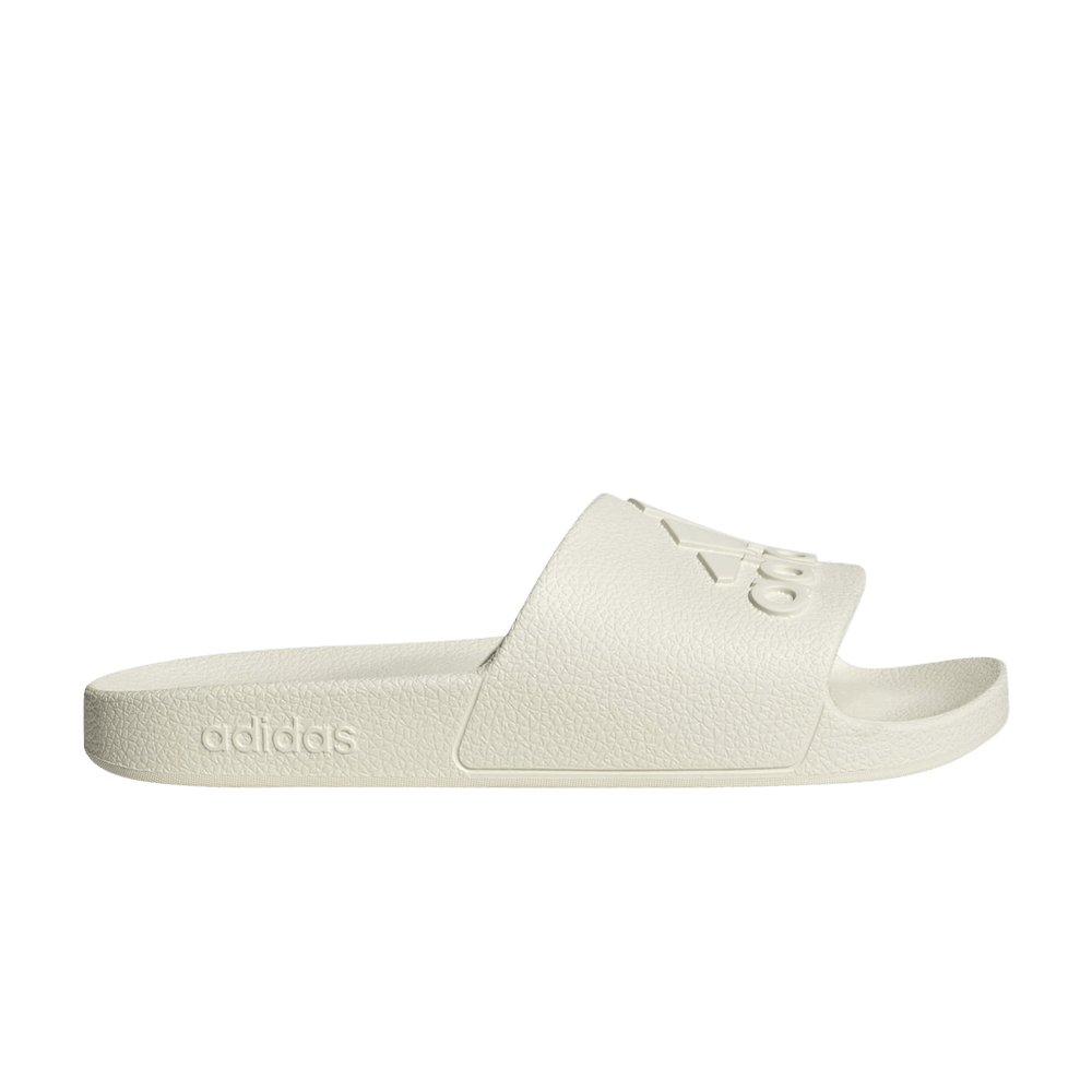 Adidas Adilette Aqua Slides Off White