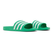 Adidas Adilette Aqua Slides Vivid Green
