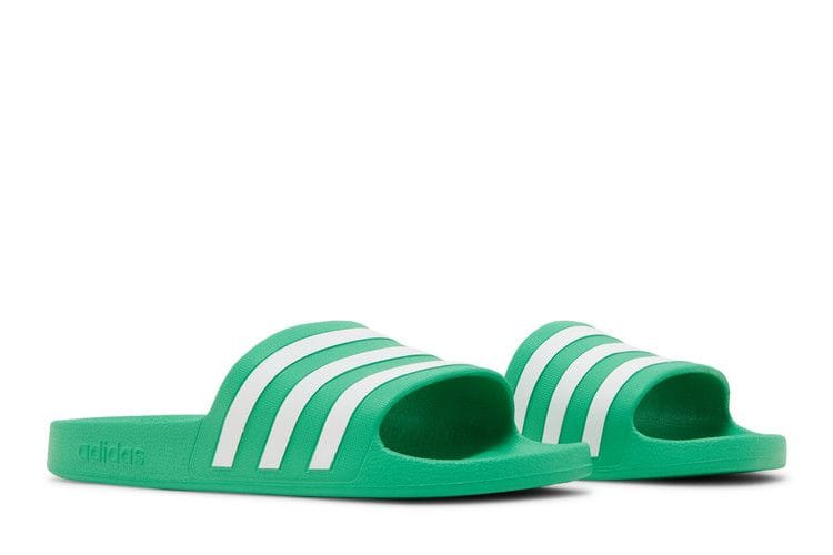 Adidas Adilette Aqua Slides Vivid Green