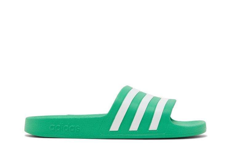 Adidas Adilette Aqua Slides Vivid Green