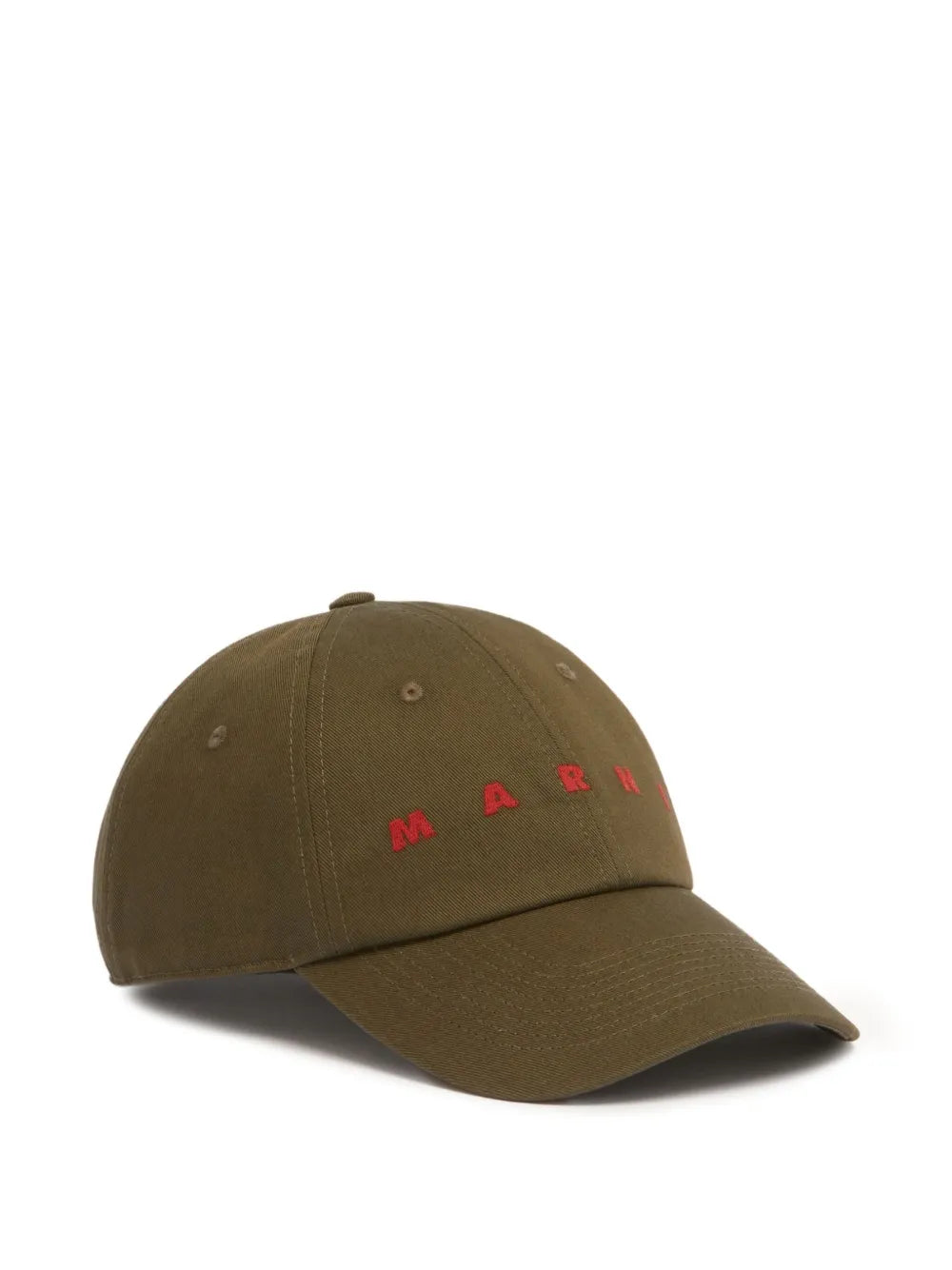 logo-embroidered cap