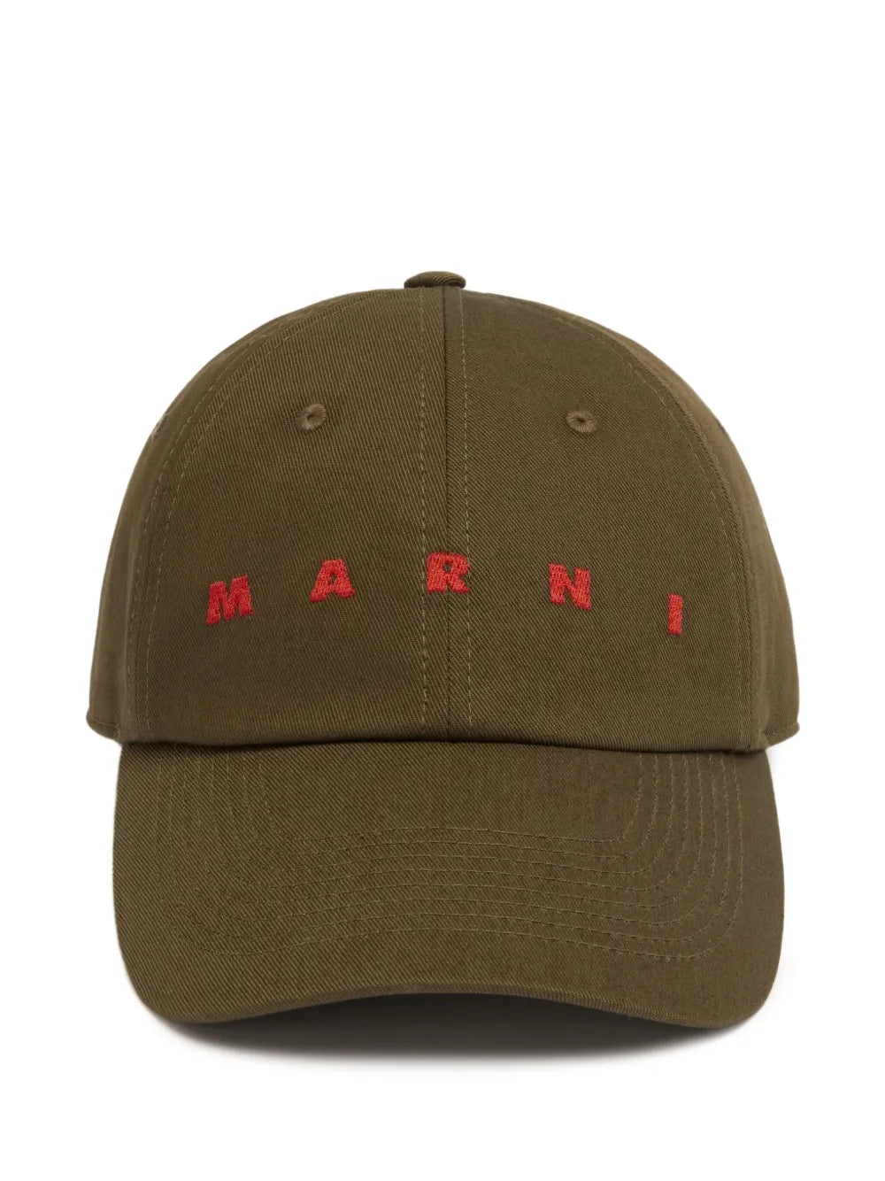 logo-embroidered cap