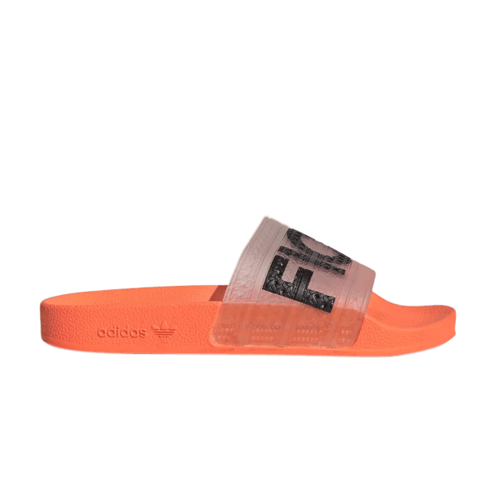 Fiorucci x adidas Adilette Slide Solar Orange