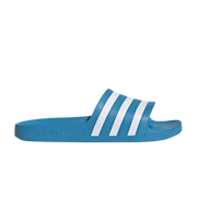 Adidas Adilette Aqua Slides Solar Blue