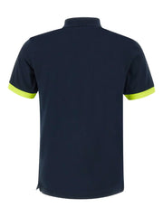 colour-block polo shirt