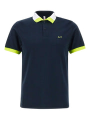 colour-block polo shirt
