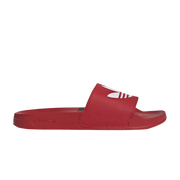 Adidas Adilette Lite Slides Trefoil Logo - Scarlet