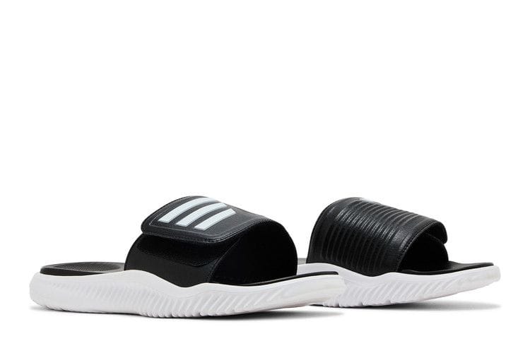 Adidas Alphabounce Slide Black White