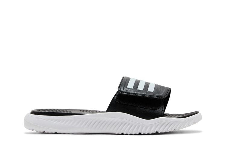 Adidas Alphabounce Slide Black White