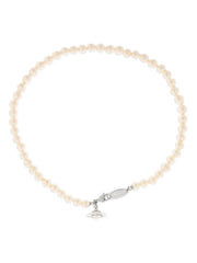 Orb-plaque necklace