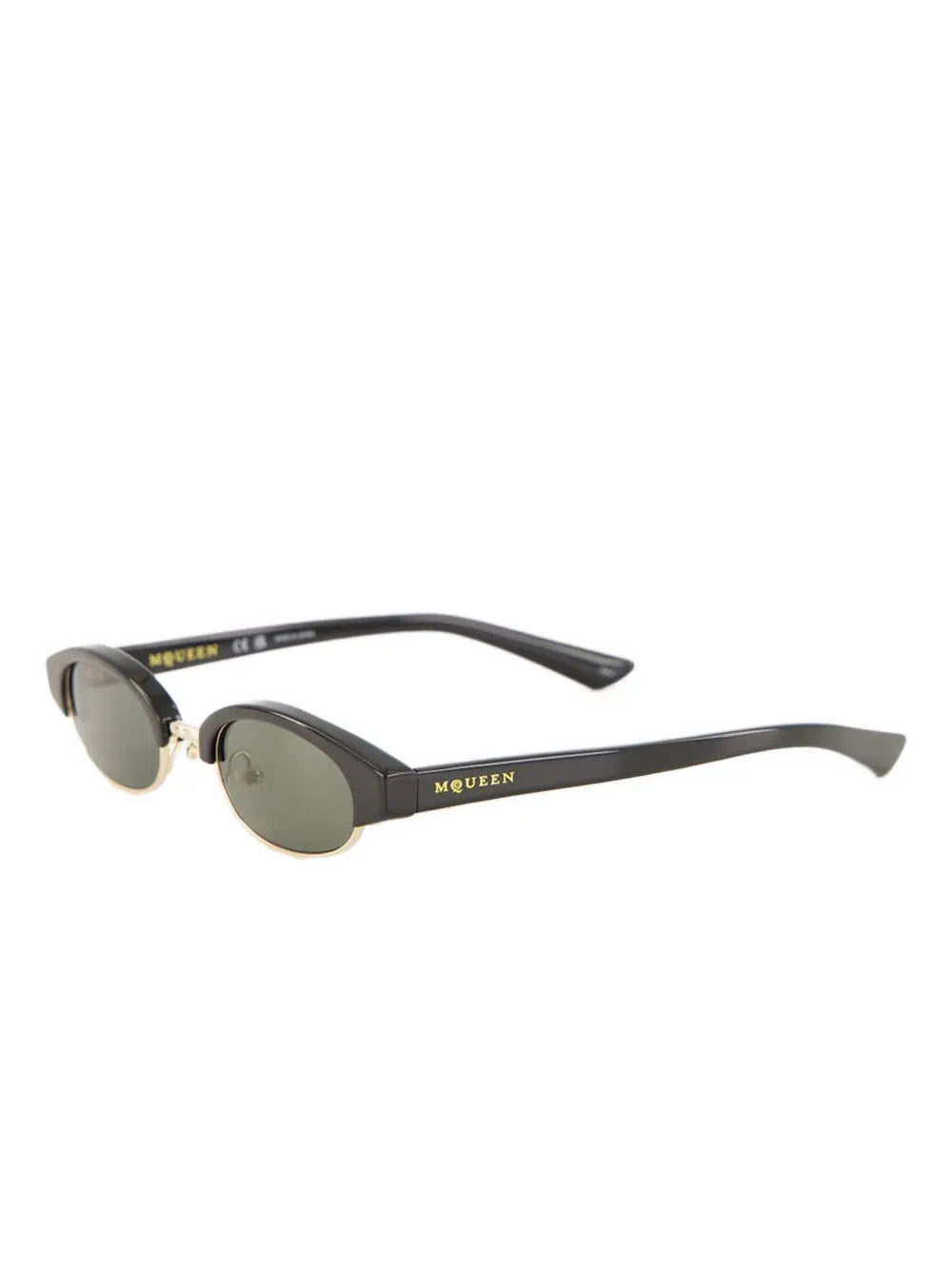 Ellipse oval-frame sunglasses