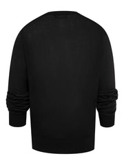 fine-knit jumper