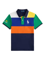 x US Open colour-block polo shirt
