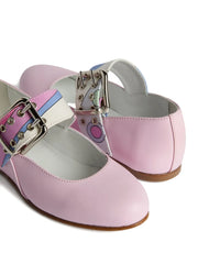 buckle-detail ballet flats