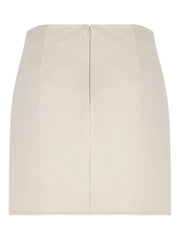 leather mini skirt