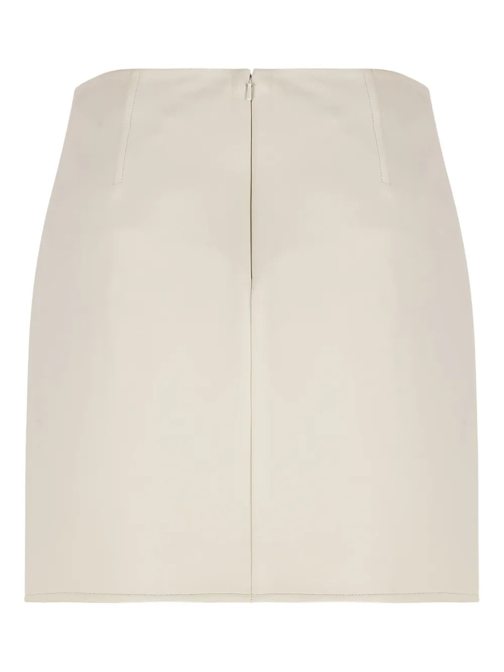 leather mini skirt