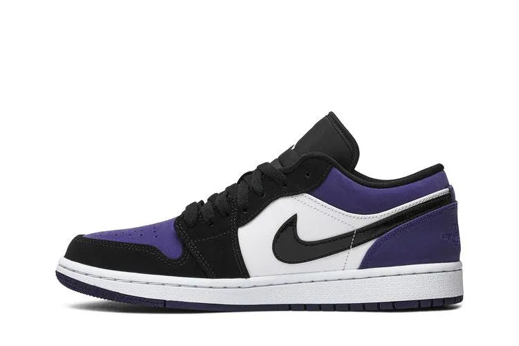 NIKE AIR JORDAN 1 LOW COURT PURPLE
