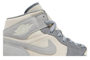 Air Jordan 1 Mid Coconut Milk Particle Grey
