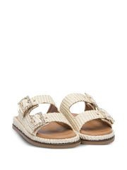 Greta double-buckle sandals