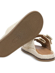 Greta double-buckle sandals