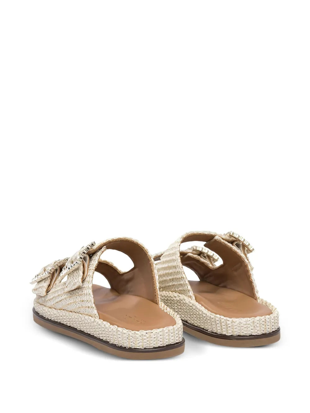 Greta double-buckle sandals