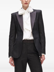 peak-lapel blazer