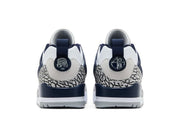 Nike Air Jordan Spizike Low Basketball Shoes White/Midnight Navy/Neutral Grey