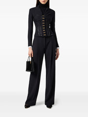 corset-detailed jacket