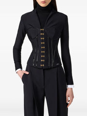 corset-detailed jacket