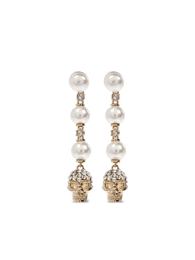 crystal-embellished earrings